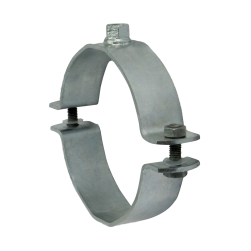 Single bossed clamps, heavy-duty version 